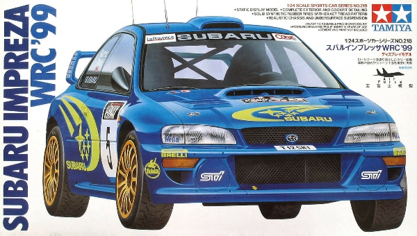 TA24218 Subaru Impreza WRC '99 1/24