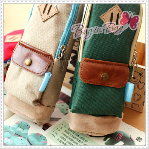 กระเป๋าผ้ากันน้ำใส่เครื่องเขียน