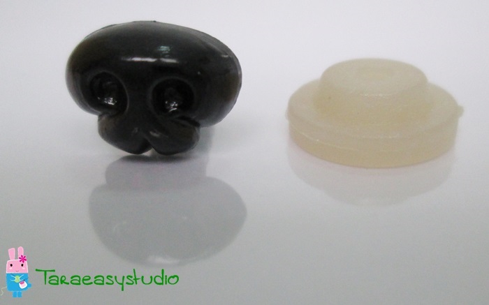 จมูกสัตว์ตุ๊กตาแมวสุนัช ขนาด 9.5mm