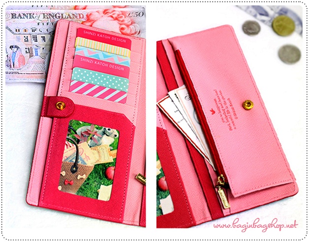 ลด 50% Hello Happiness Slim Wallet