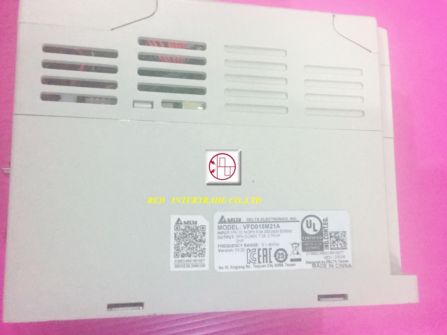 ขาย INVERTER DELTA VFD015M21A