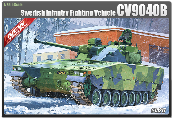 AC13217 CV9040B SWEDISH INFANTRY 1/35