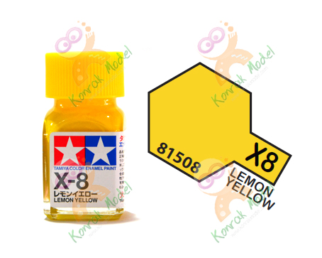 Enamel X8 Lemon Yellow 10ml