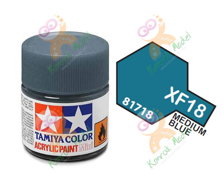 Acrylic XF18 Medium Blue 10ml