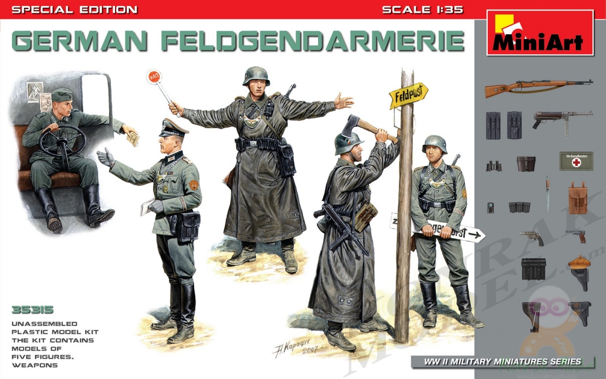 MI35315 GERMAN FELDGENDARMERIE. SPECIAL EDITION 1/35