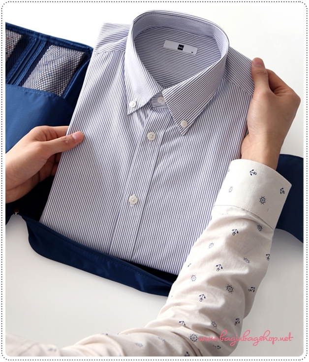 Slim Shirt Pouch กระเป๋าเก็บเสื้อเชิ๊ต สำหรับเดินทาง