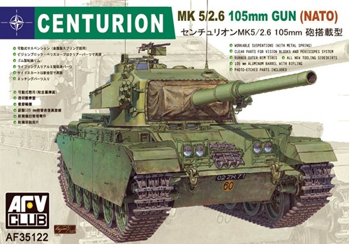 AF35122 CENTURION MK5/2 105mm ( NATO ) 1/35
