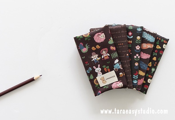 ผ้าคอตต้อนเกาหลีจัดเซต Chocolate Series 5 species ขนาด 27.5x45cm จำนวน 5 ชิ้น (พร้อมส่ง)