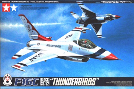 TA61102 F-16C THUNDERBIRDS 1/48