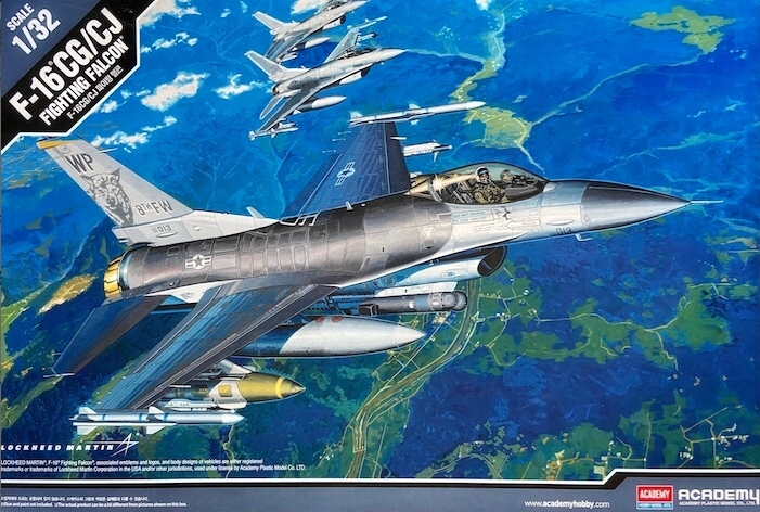 AC12123 F-16 CG/CJ FIGHTING FALCON 1/32