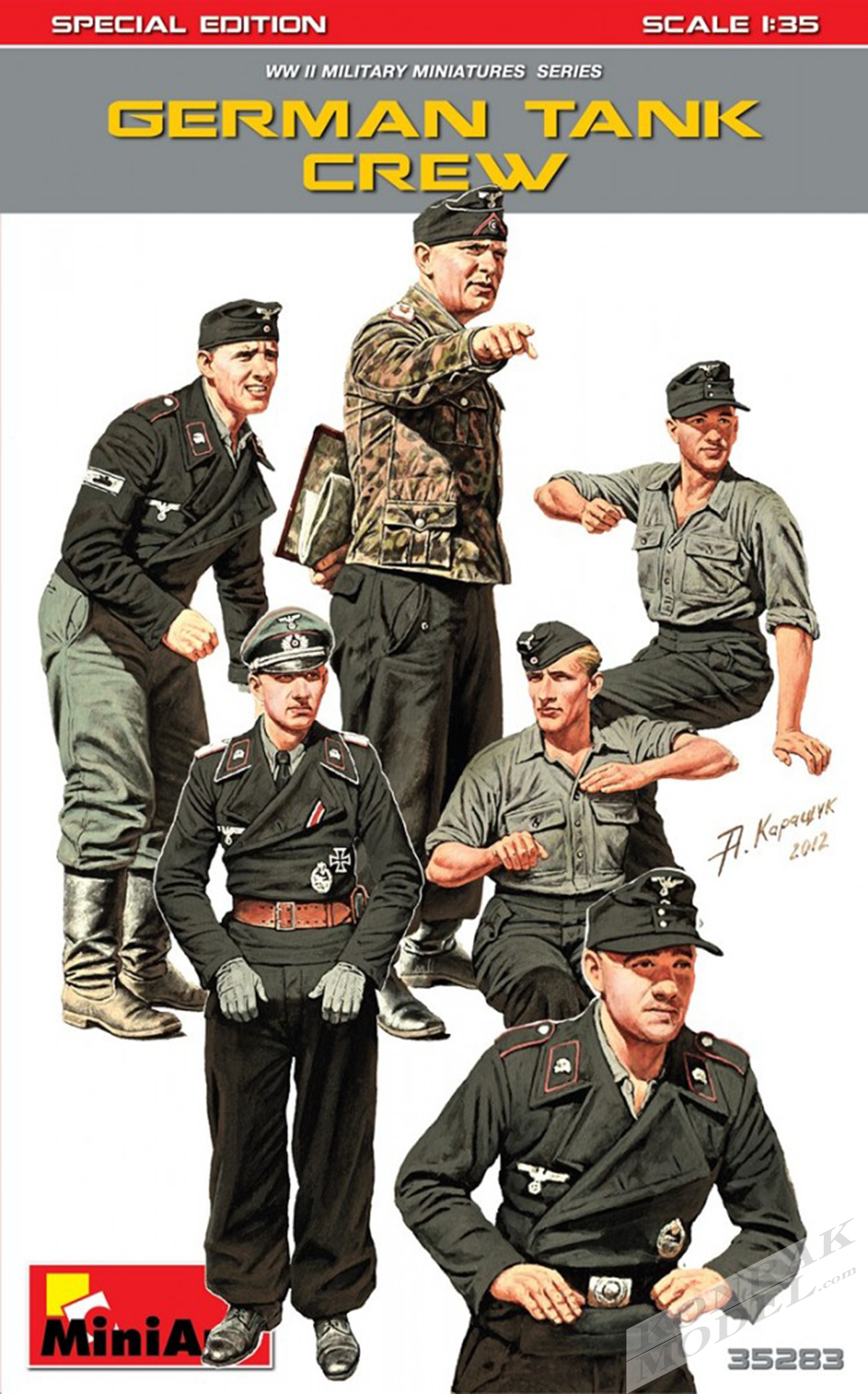 MI35283 GERMAN TANK CREW. SPECIAL EDITION 1/35