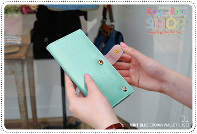 Crown Smart Card Purse กระเป๋าใส่การ์ด