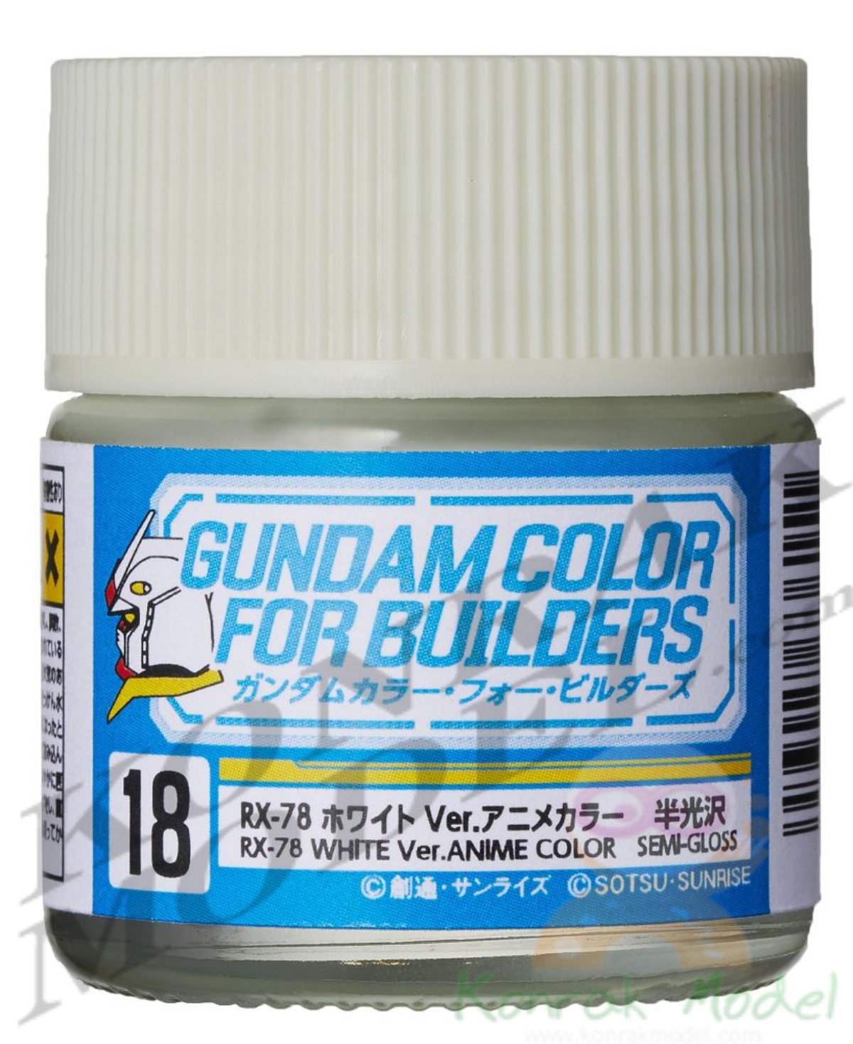 UG18 RX-78 WHITE VER. ANIME COLOR 10ML