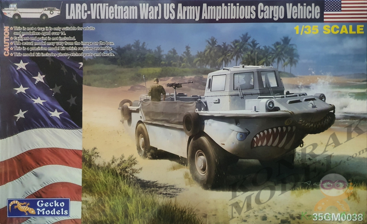 35GM0038 LARC-V (VIETNAM WAR) US ARMY AMPHIBIOUS CARGO VEHICLE [1/35]