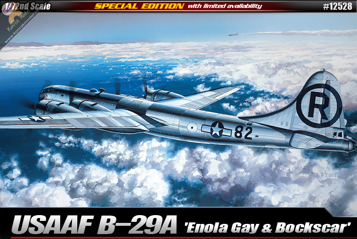 AC12528 USAAF B-29A "Enola Gay & Bockscar 1:72