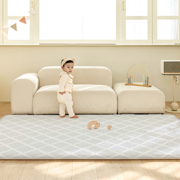 แผ่นรองคลาน PARKLON Air Bubble Mat ขนาด 150x230 หนา 4.0 cm ลาย Coco Bear Friend