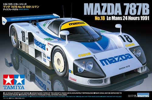 TA24326 MAZDA 787B No.18 1991 1/24