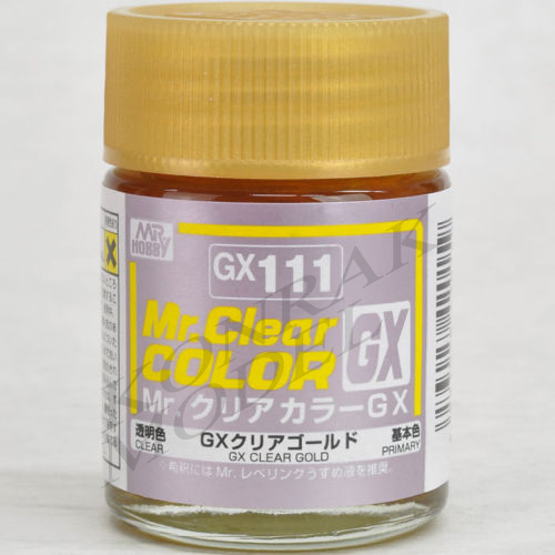 GX111 CLEAR GOLD 18ML (Metallic)