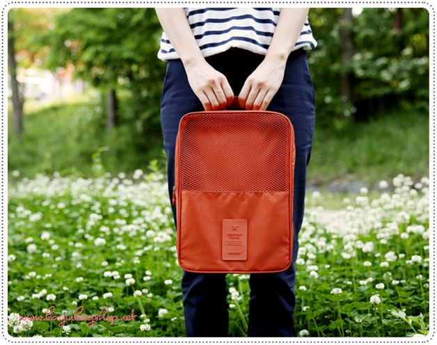 Mesh Pocket Shoe Pouch กระเป๋าใส่รองเท้า พกพา