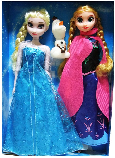 ตุ๊กตา Frozen (Elsa + Anna + Olaf)