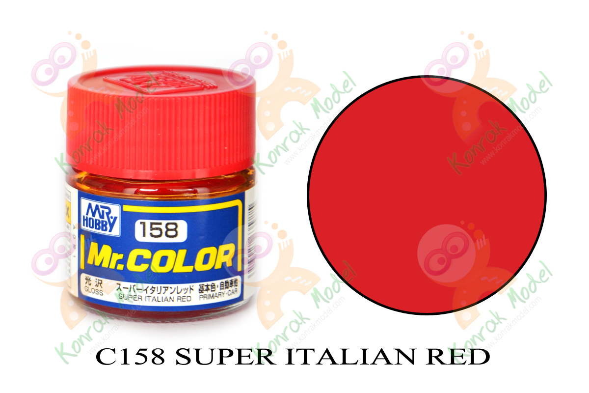 C158 Super Italian Red Gloss 10ml