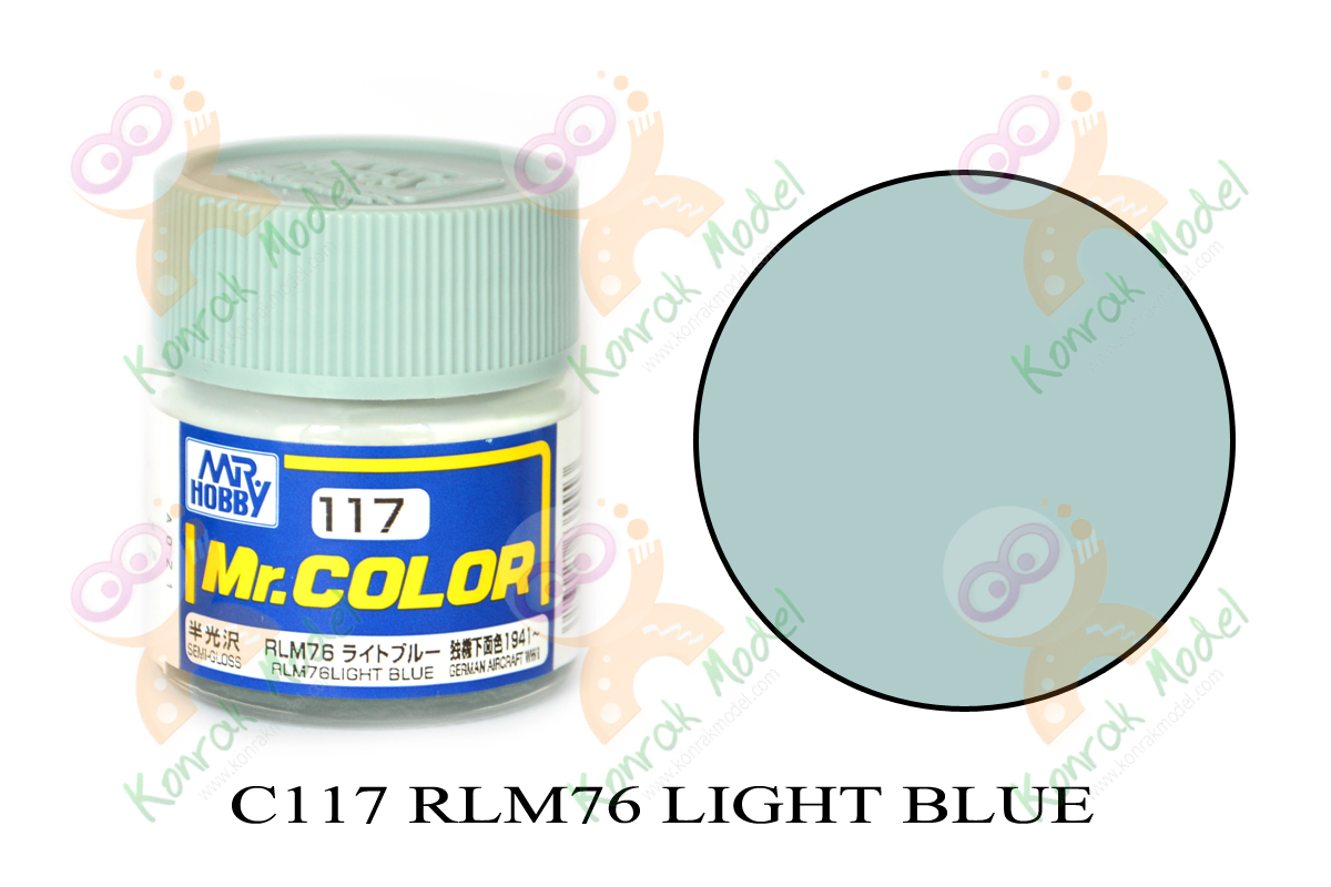 C117 RLM76 Light Blue Semi Gloss 10ml