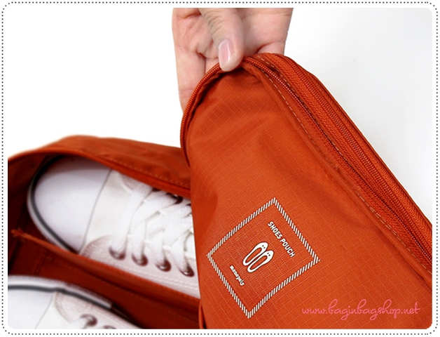 Mesh Pocket Shoe Pouch กระเป๋าใส่รองเท้า พกพา