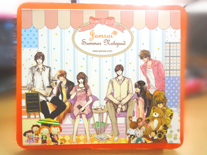 สมุดฉีกรวมภาพปกหนังสือแจ่มใส