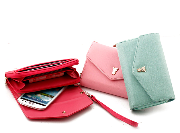Handmade Smart Wallet กระเป๋าสตางค์พร้อมช่องใส่มือถือสมาร์ทโฟน
