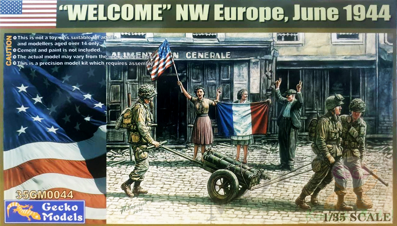 35GM0044 WELCOME NW EUROPE, JUNE 1944 [1/35]