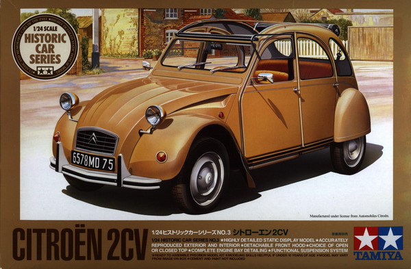 TA89654 1/24 Citroen 2CV