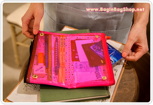 Clear Pencil Double Zip Case