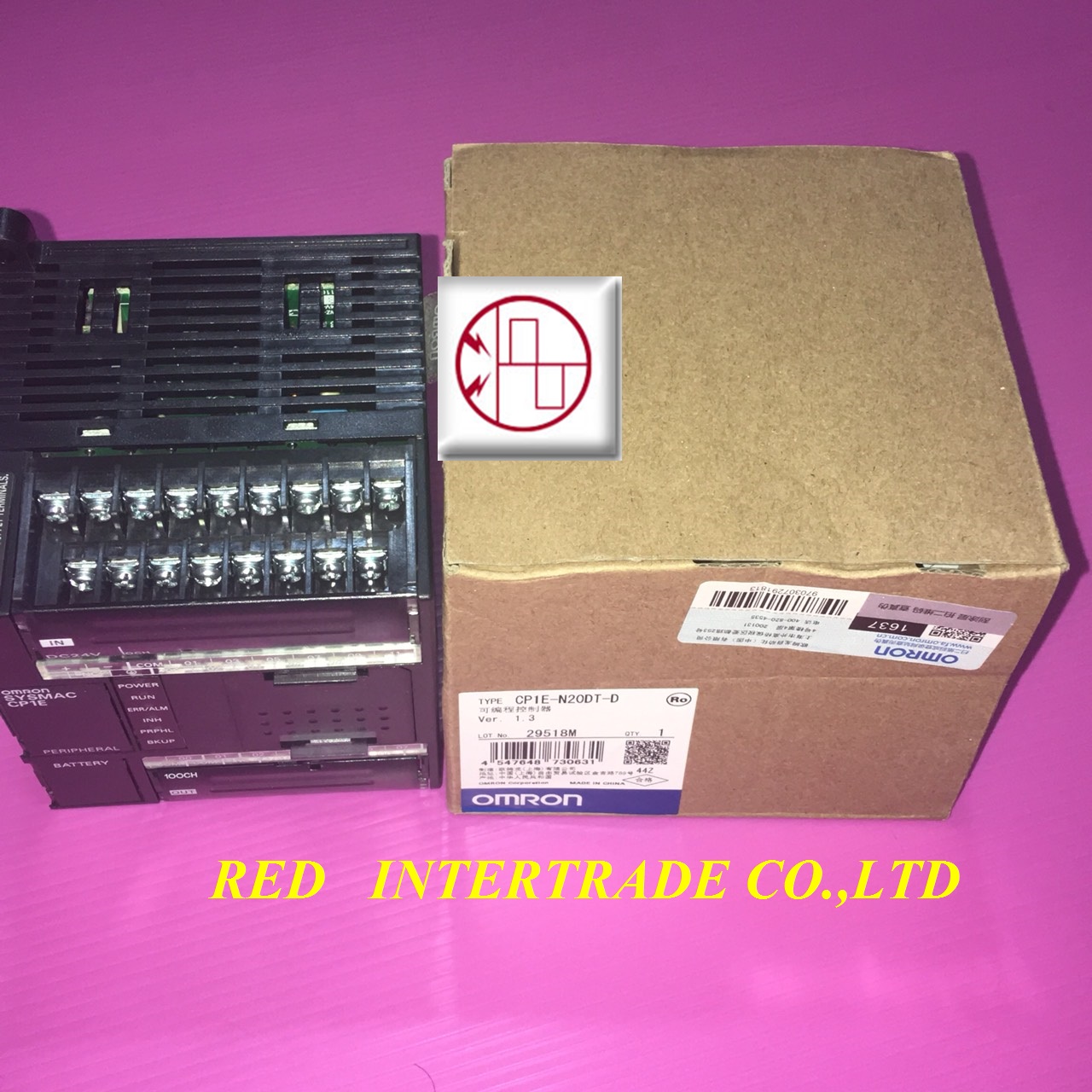 OMRON CP1E-N20DT-D PLC ขาย