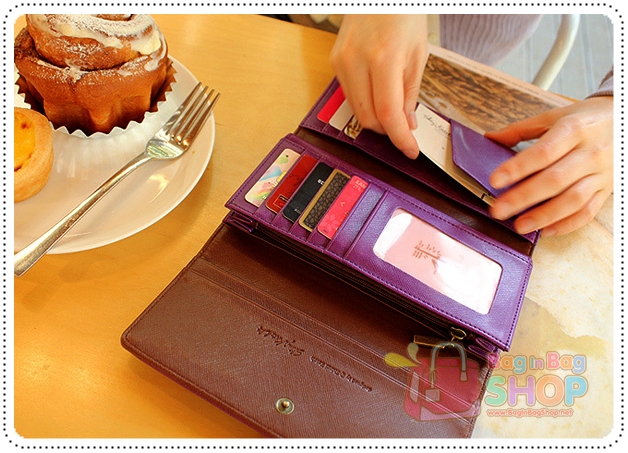 3Stage Wallet (L) กระเป๋าใบยาว 3 พับ