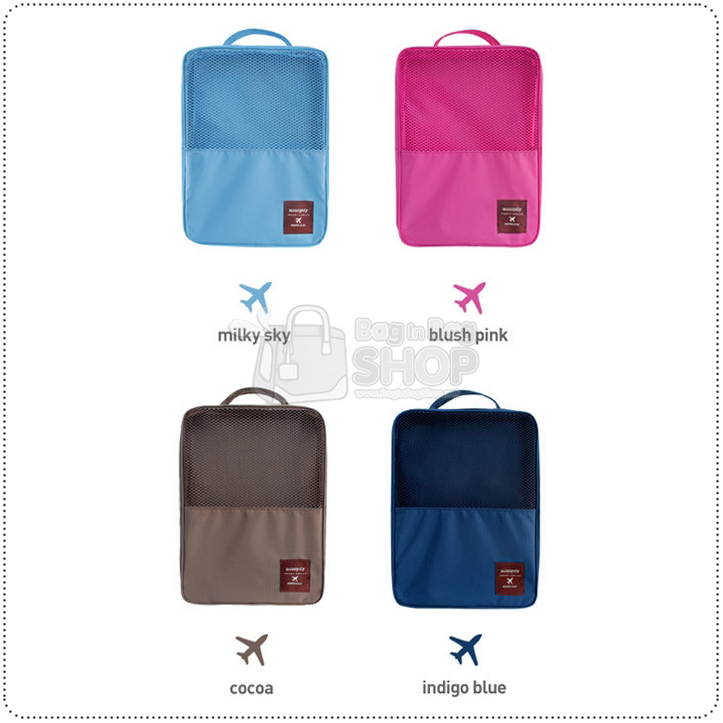 Shoes Pocket กระเป๋ารองเท้าพกพาได้ถึง3คู่