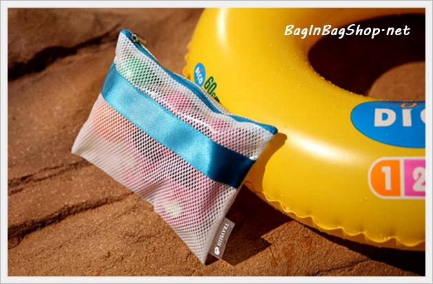 Coated Mesh Pouch - Slim Medium