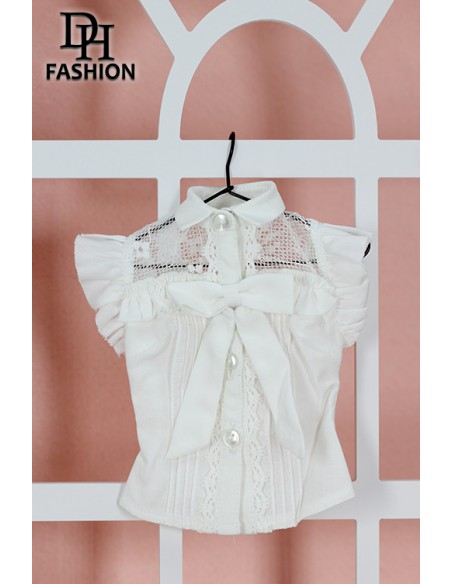 [PRE-ORDER] DD-M White Sleeveless Shirt