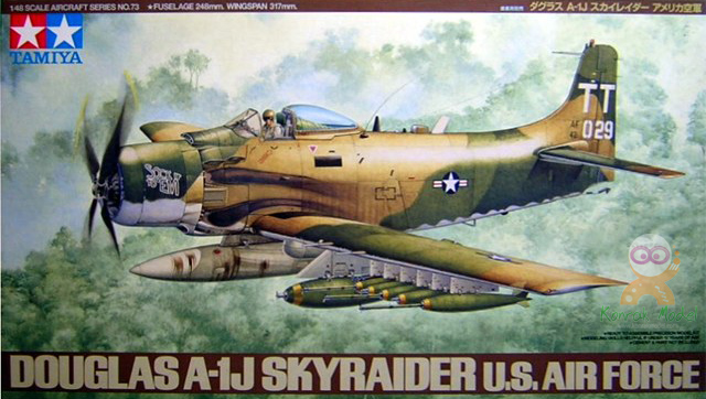 TA61073 1/48 Douglas A-1J Skyraider USAF