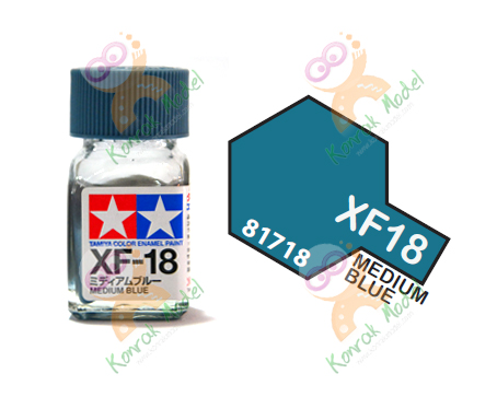 Enamel XF18 Med Blue 10ml
