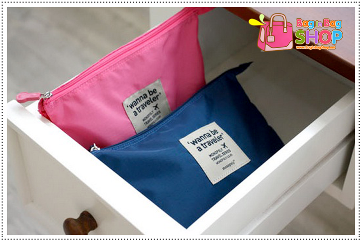 Mesh Pouch กระเป๋าใส่ของจุ๊กจิ๊กเวลาเดินทาง