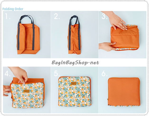 Folding Boston Bag