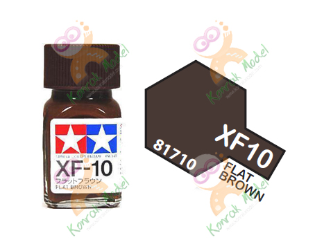 Enamel XF10 Flat Brown 10ml