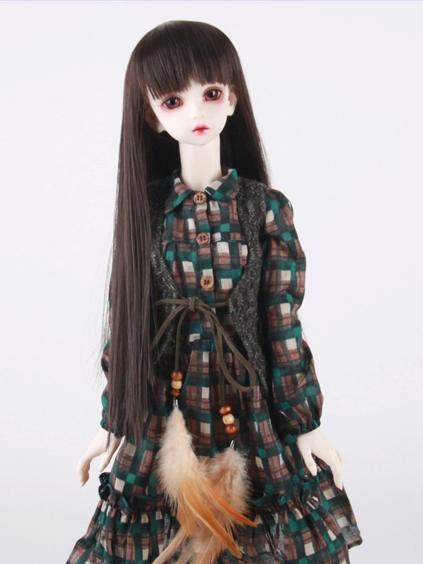 [WIG 8-9"] FMD-L1093 MILD BLACK