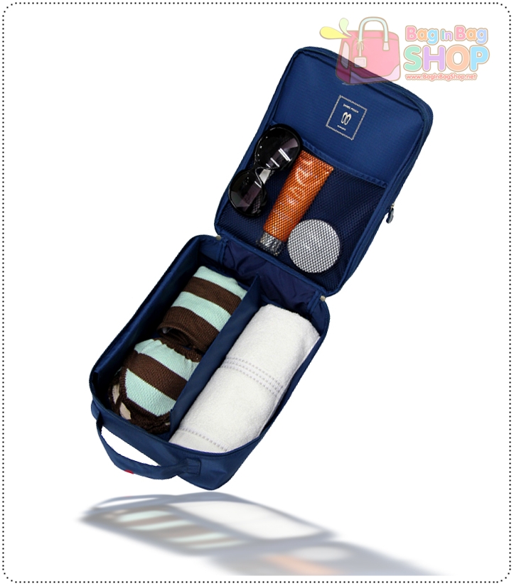 Shoes Pocket กระเป๋ารองเท้าพกพาได้ถึง3คู่