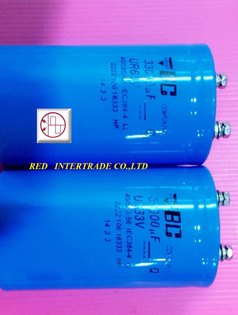 CAPACITOR 33000UF UR 63V VISHAY