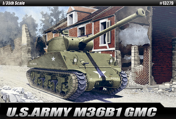 AC13279 U.S.ARMY M36B1 GMC 1/35