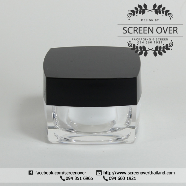 กระปุกอะคริลิค / กระปุกครีม / ตลับครีม / ACRYLIC JAR