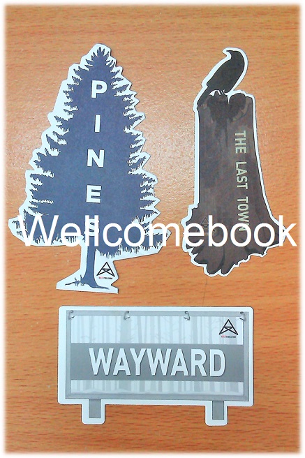 รวมชุดที่คั่นหนังสือลาย 'Wayward Pines' 3 ชิ้น