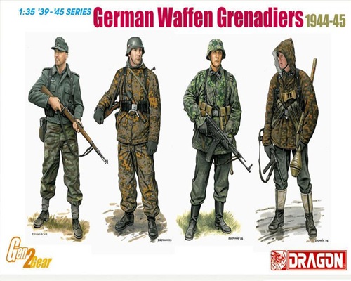 DRA6704 GERMAN WAFFEN GRENADIERS 1944-45 (1/35)