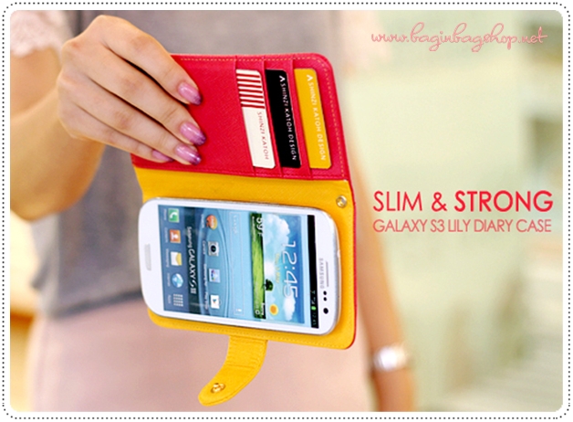 Lily Diary Case for Galaxy S3